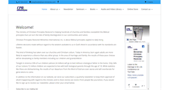 Desktop Screenshot of cpr-ministries.com